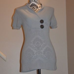 Gray Short Sleeve Shirt